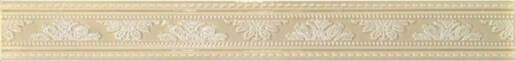 Бордюр CSAQUABE01 Pensiero Quadro Beige 6x50.2 Sant Agostino