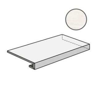 Ступень CSAGADVH12 Pure Marble Gr A 120/Dx Covelano White 33x120 Sant Agostino