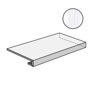 Ступень Themar CSAGADBS12 GR ANG DX Bianco LASA 33x120 Sant Agostino