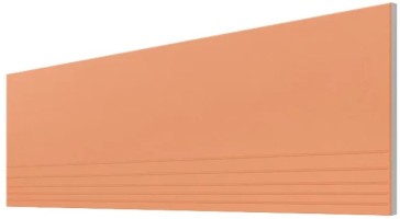Ступень Уральский Гранит Моноколор насыщенно-оранжевый 29.5x120 UF026S