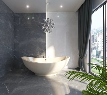 Керамогранит Swindon Black Polished 6012023 60x120 Usak Seramik