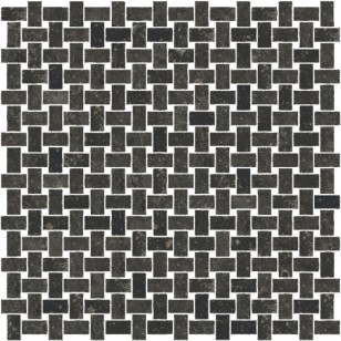 Мозаика 6000762 Petra Noire Mos Int 30x30 Vallelunga