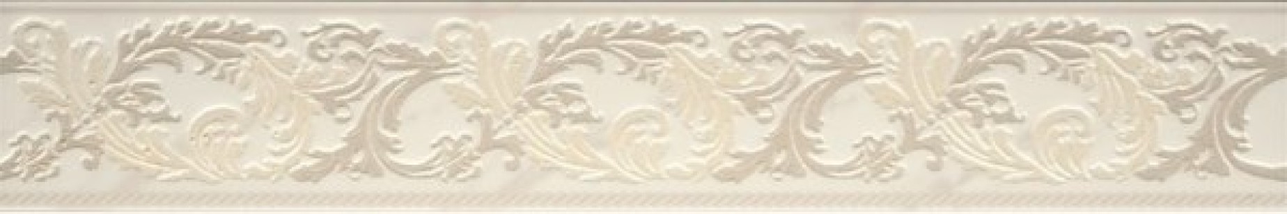 Бордюр Versace Marble Bianco 9.6х58.5 настенный 240881