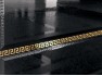 Плитка Versace Solid Gold Black 20х60 настенная 265002