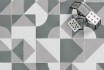 Керамогранит Cement Play Decor Grey 18.5x18.5 (WOW)
