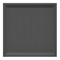 Настенная плитка Essential Inset L Black Matt 25x25 (WOW)