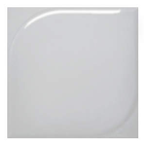 Настенная плитка Essential Leaf L Grey Gloss 25x25 (WOW)