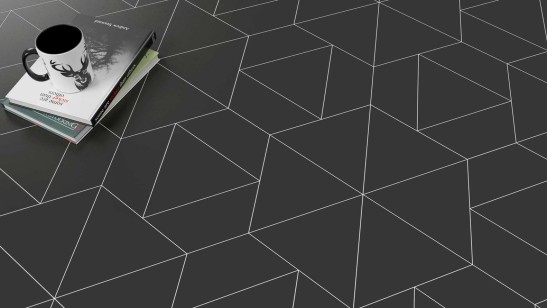Керамогранит Trapezium Floor Tiles R9 Ash Grey Matt 9.8x23 (WOW)