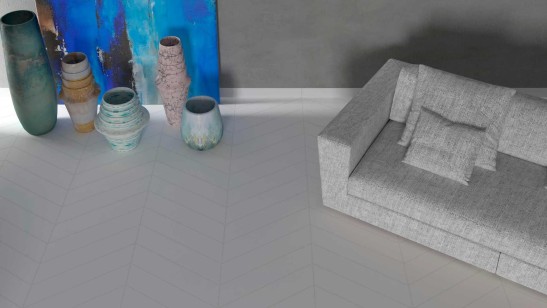Керамогранит Trapezium Floor Tiles R9 Ash Grey Matt 9.8x23 (WOW)