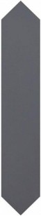 Настенная плитка Gradient Crayon Black Matt 4.3x24.3 (WOW)