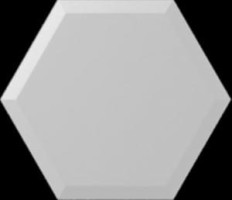 Настенная плитка Subway Lab Mini Hexa Bevel Ice White Matt 15x17.3 (WOW)