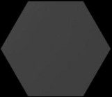 Настенная плитка Subway Lab Mini Hexa Liso Graphite Matt 15x17.3 (WOW)