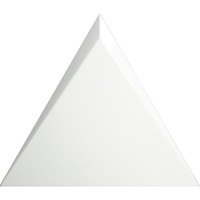 Настенная плитка 218244 Evoke Triangle Cascade White Glossy 15x17 ZYX