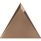 Настенная плитка 218367 Evoke Traingle Cascade Copper Glossy 15x17 ZYX