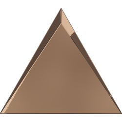 Настенная плитка 218367 Evoke Traingle Cascade Copper Glossy 15x17 ZYX