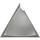 Настенная плитка 218369 Evoke Traingle Channel Silver Glossy 15x17 ZYX