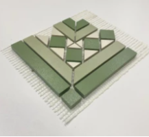 Специальный элемент Metlaha Метлахская Плитка Диана Угол Микс 17 01/07/22 14.4x16.4x16.4 3220