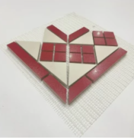 Специальный элемент Metlaha Метлахская Плитка Диана Угол Микс 9 01/40 14.6x21.4x21.4 3205