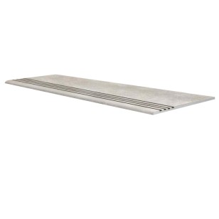 Ступень Grasaro Beton Стандарт проходная структурная бежевая 29.6x120 G1101 CR