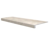 Ступень Grasaro Beton Евро проходная структурный бежевый 34.5x120 G1101 CR