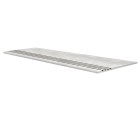 Ступень Grasaro Beton Стандарт проходная матовая белая 29.6x120 G1104 MR