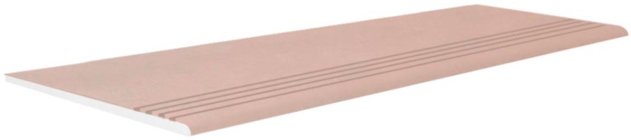 Ступень Grasaro City Style Стандарт проходная бежевая матовая 35x60