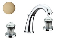 Смеситель для раковины Venere Sky Swarovski 13ZZ0628 бронза Fiore