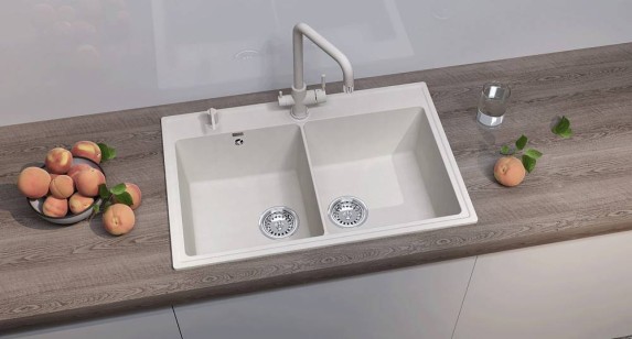 Кухонная мойка Quartz Ruma 780-01 жасмин Ulgran