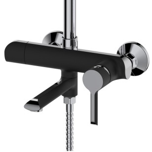 Душевая система HB24805-7 черный Haiba