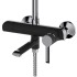Душевая система HB24805-7 черный Haiba