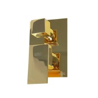 Смеситель для душа встраиваемый Pegaso PE880601010 золото Webert