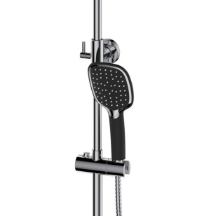 Душевая система HB24805-7 черный Haiba