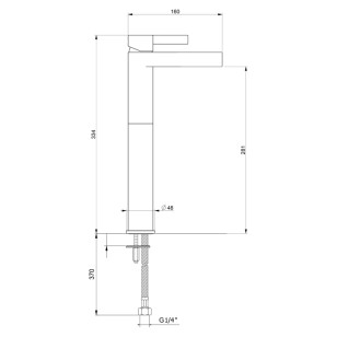 Смеситель для раковины DoReMi DR830402015 хром Webert