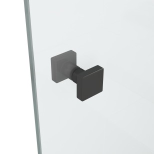 Шторка на ванну стеклянная Matrix DG1109025 14x90 черный DK