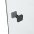 Шторка на ванну стеклянная Matrix DG1109025 14x90 черный DK