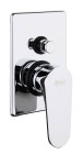 Смеситель для душа Kyma 75CR6517 хром Fiore