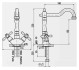 Смеситель для раковины Morava Eco MK320.5/8 Rav Slezak