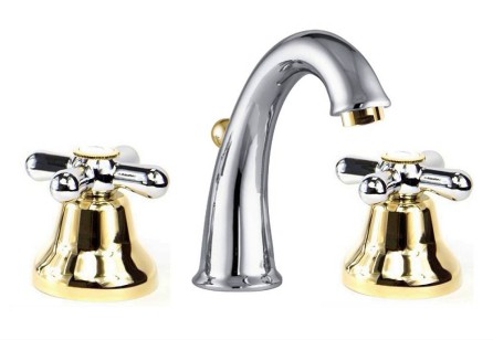 Смеситель для раковины Armony AM750101017 хром/золото Webert