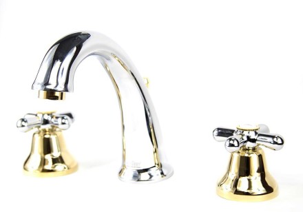 Смеситель для раковины Armony AM750101017 хром/золото Webert