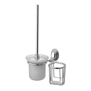 Ершик с держателем освежителя HB1510-1 хром Haiba