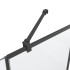 Шторка на ванну стеклянная Matrix DG1109025 14x90 черный DK