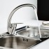 Смеситель для кухни HB41801-2 сталь Haiba