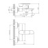 Смеситель для ванны HB60590-7 черный Haiba