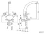 Смеситель для кухни Morava MK120.5/2 Rav Slezak