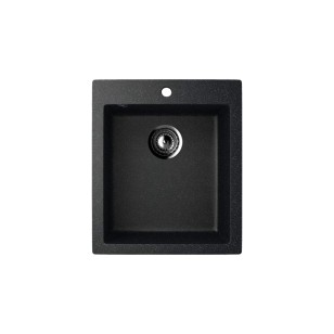 Кухонная мойка U-404-308 черный Ulgran