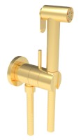 Гигиенический душ со смесителем Stella KSPAT101-07ORO золото Graffio