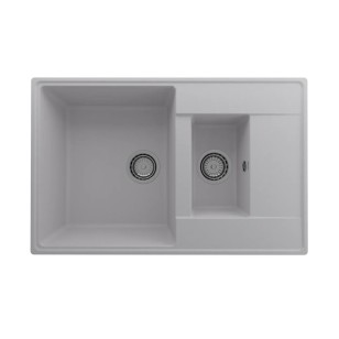 Кухонная мойка Quartz Prima 780 15K-04 платина Ulgran