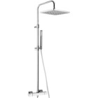 Душевая система с термостатом Azeta New AA980507015METAL хром Webert