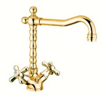 Смеситель для раковины Armony AM700302010 золото Webert