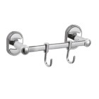 Планка с крючками для полотенец HB1915-2 хром Haiba